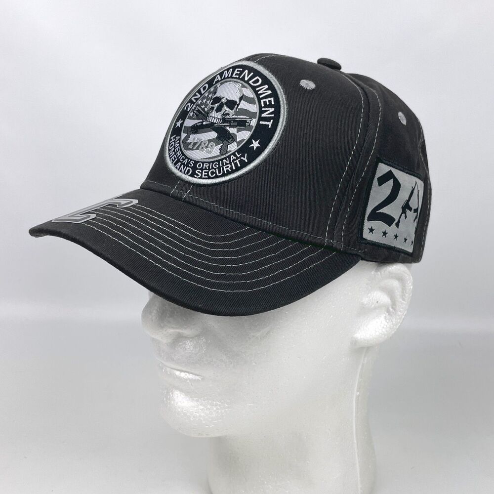 2nd Amendment Cap 2A Hat Second US AR-15 AK Gun Rights Political Rifle Patriotic